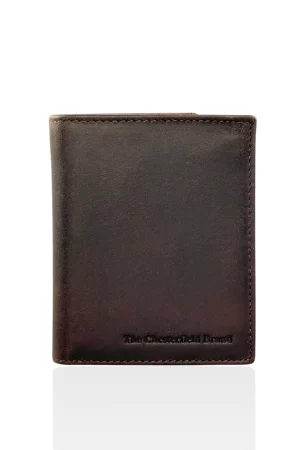 Μικρό Ανδρικό Δερμάτινο Πορτοφόλι Chesterfield Καφέ C08.018701