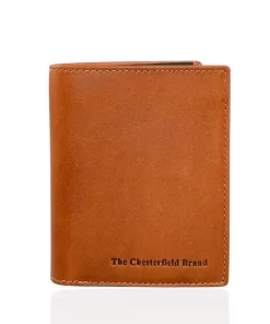 Μικρό Ανδρικό Δερμάτινο Πορτοφόλι Chesterfield Ταμπα C08.018731