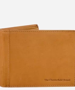 Ανδρικό Δερμάτινο Πορτοφόλι Chesterfield Alvina Ταμπα C08.0201A31