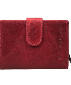 Πορτοφόλι καρτοθήκη The chesterfield brand Κόκκινο C08.044204
