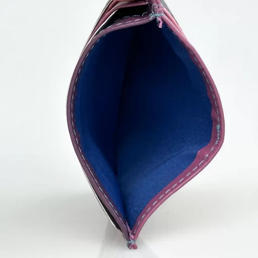 Δερμάτινη Καρτοθήκη Calfnero C1044 Μωβ