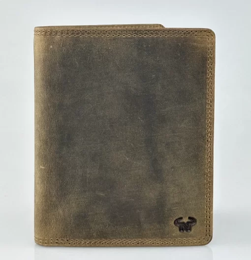 Δερμάτινο Ανδρικό Πορτοφόλι Calfnero C1221 Καφέ Ανοιχτό