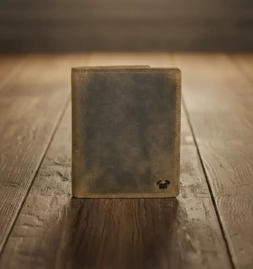 Δερμάτινο Ανδρικό Πορτοφόλι Calfnero C1221 Καφέ Ανοιχτό