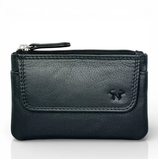 Δερμάτινη Κλειδοθήκη Calfnero C1814 Μαύρη