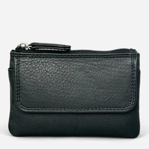 Δερμάτινη Κλειδοθήκη Calfnero C1814 Μαύρη