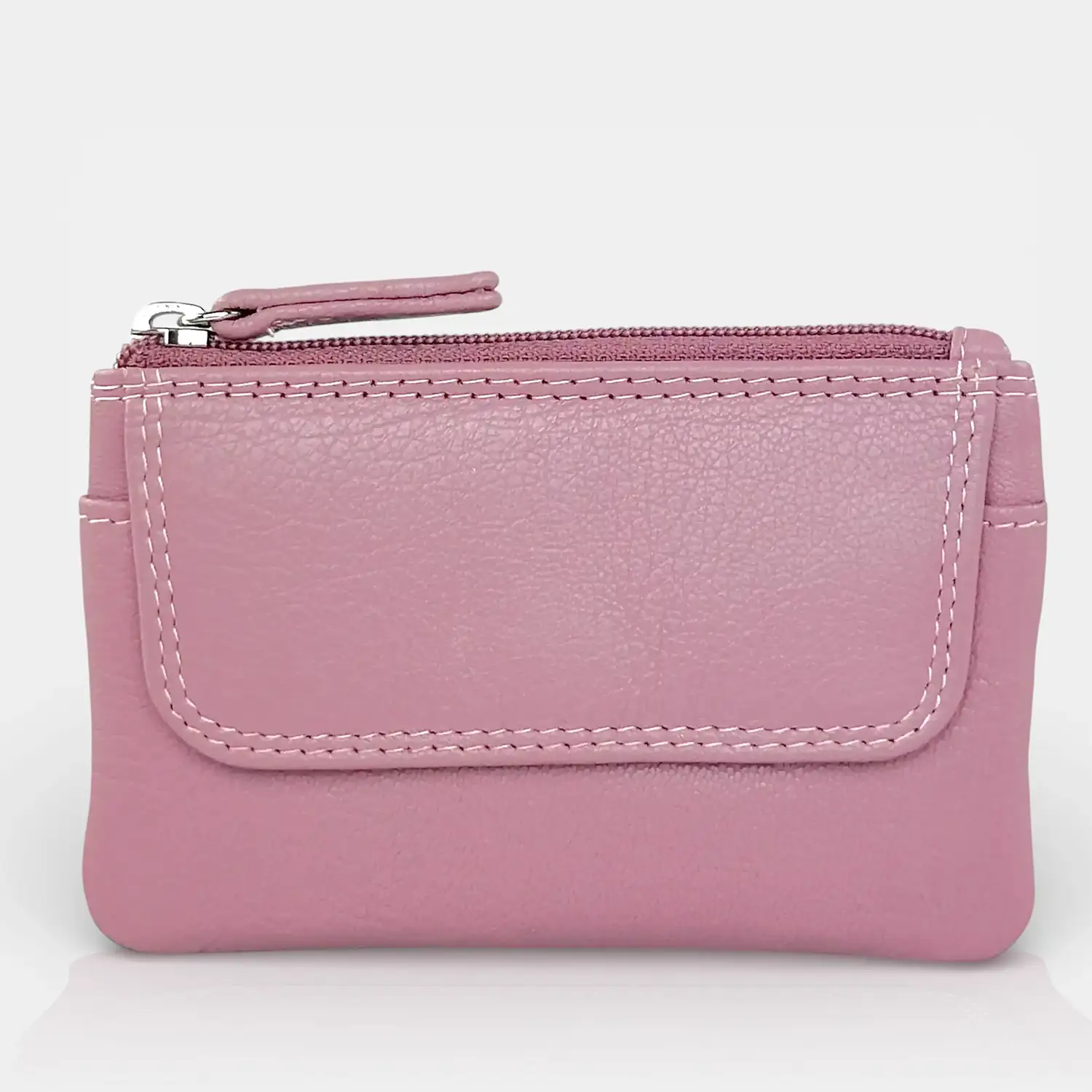 Δερμάτινη κλειδοθήκη Calfnero C1814 φούξια γνήσιο δέρμα