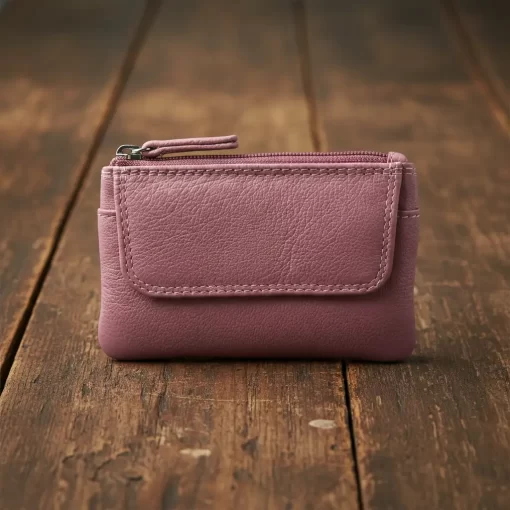 Δερμάτινη Κλειδοθήκη Calfnero C1814 Φούξια