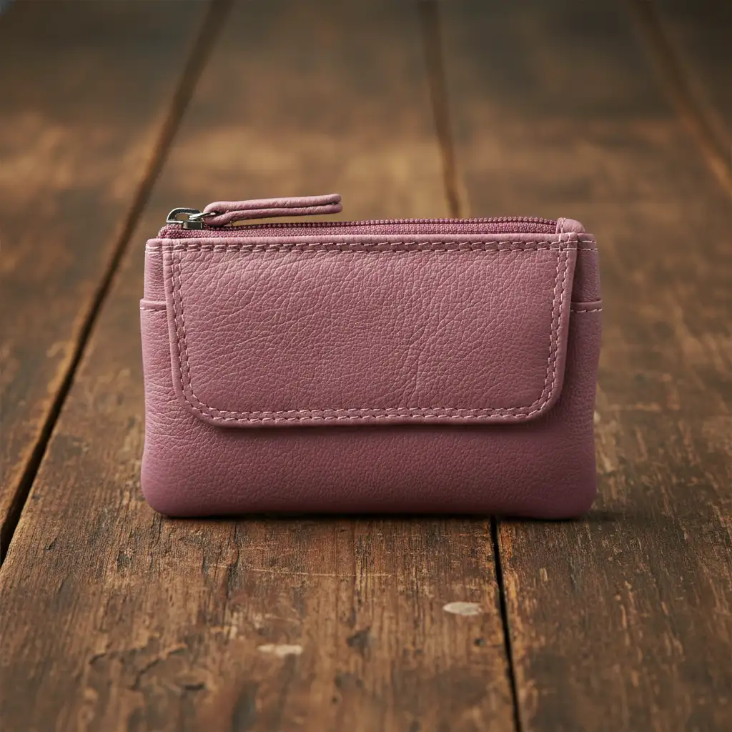 Δερμάτινη κλειδοθήκη Calfnero C1814 φούξια γνήσιο δέρμα