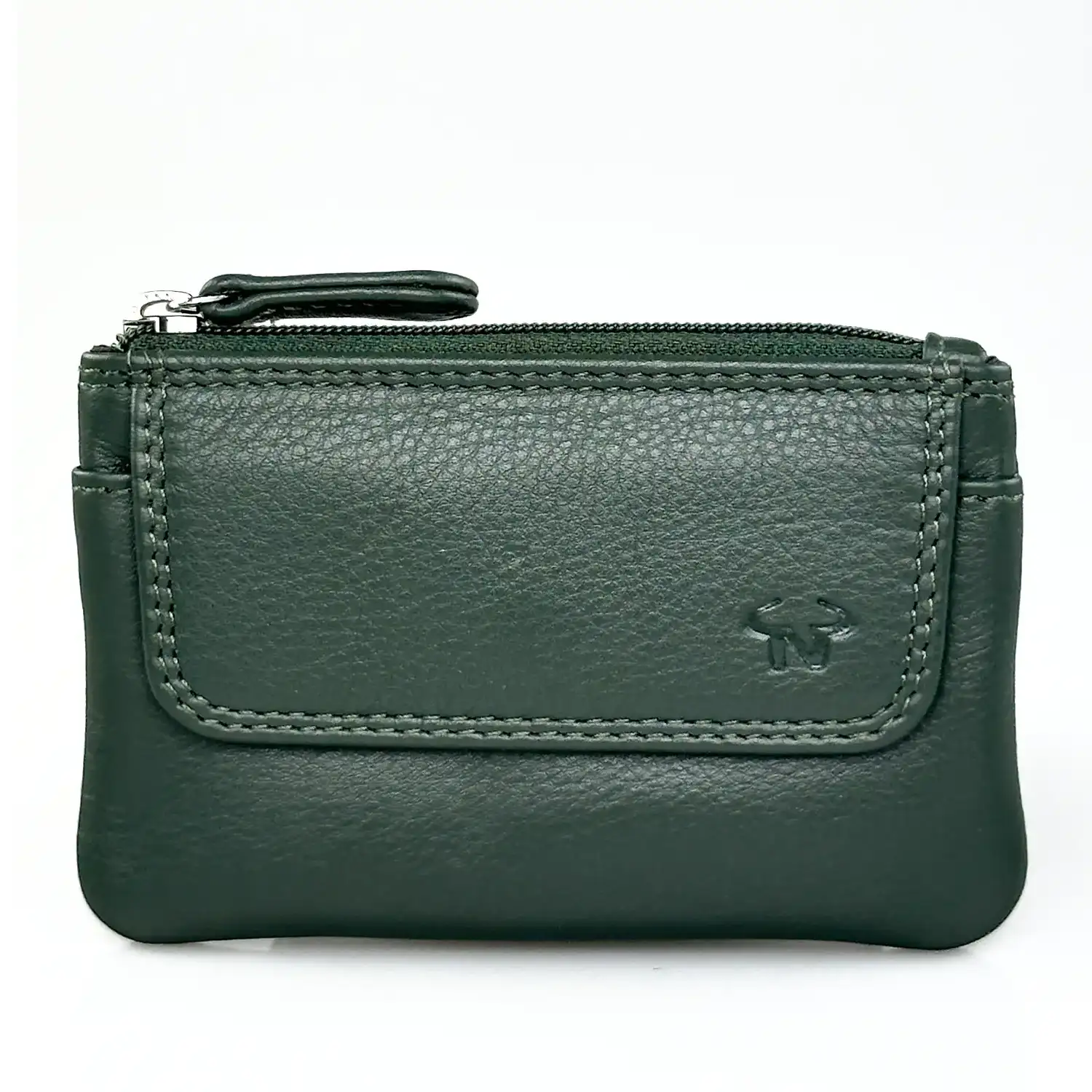 Δερμάτινη κλειδοθήκη Calfnero C1814 πράσινο γνήσιο δέρμα