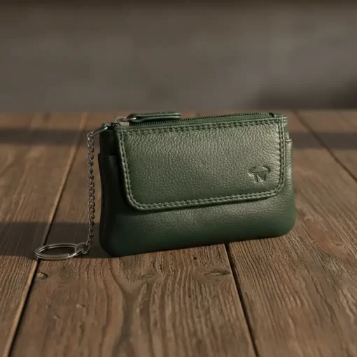 Δερμάτινη Κλειδοθήκη Calfnero C1814 Πράσινο