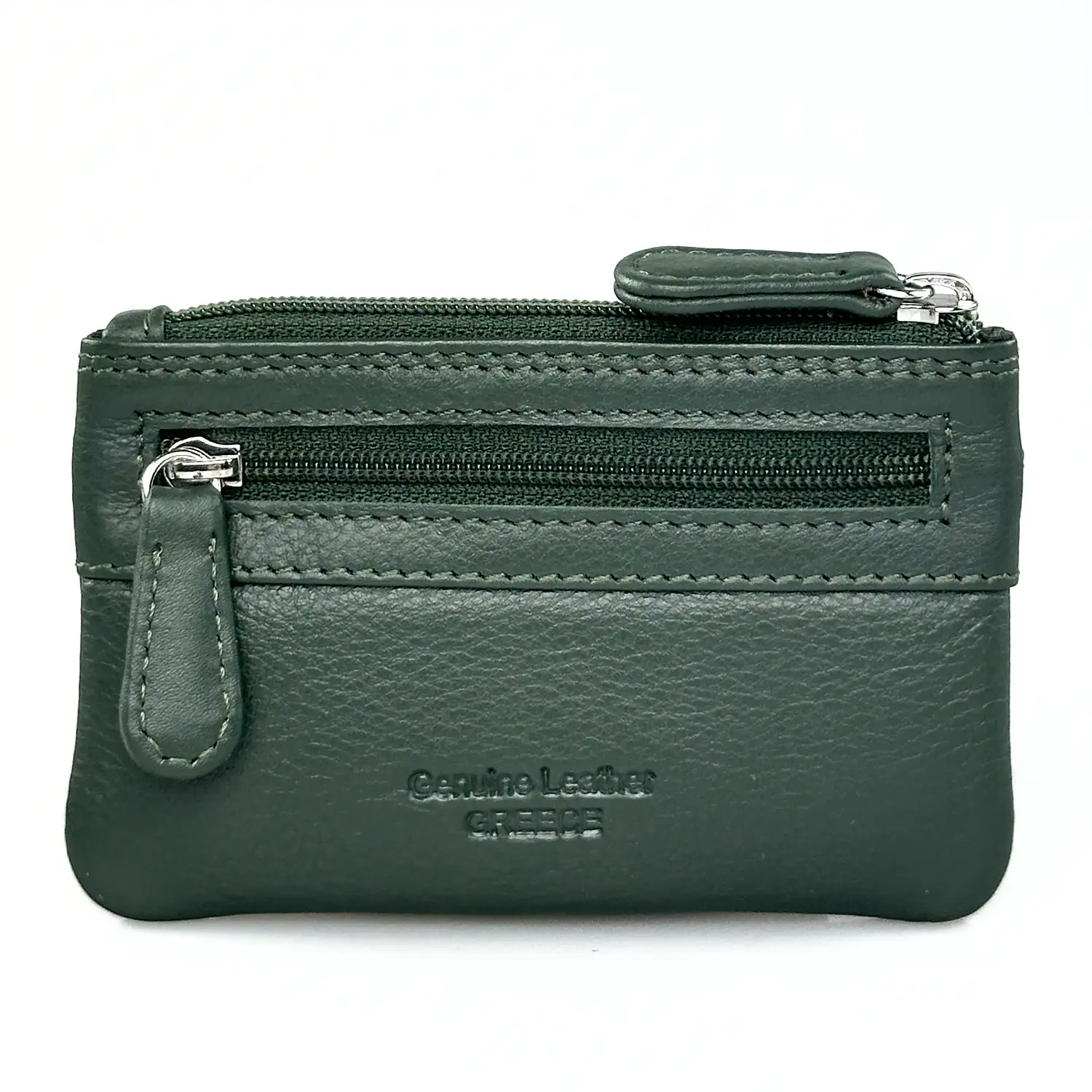 Δερμάτινη κλειδοθήκη Calfnero C1814 πράσινο γνήσιο δέρμα