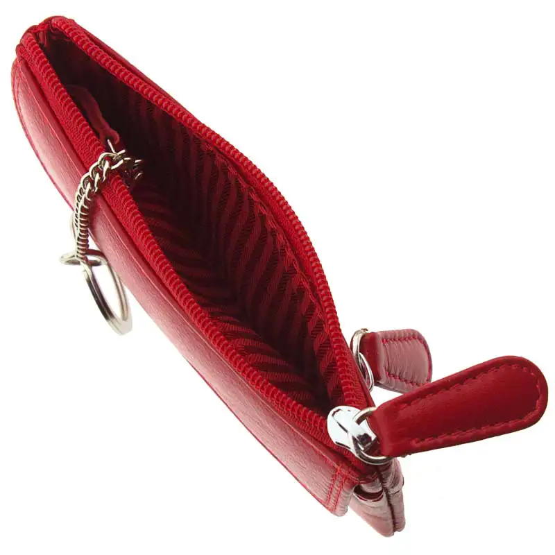 Δερμάτινη κλειδοθήκη Calfnero C1814 κόκκινο γνήσιο δέρμα