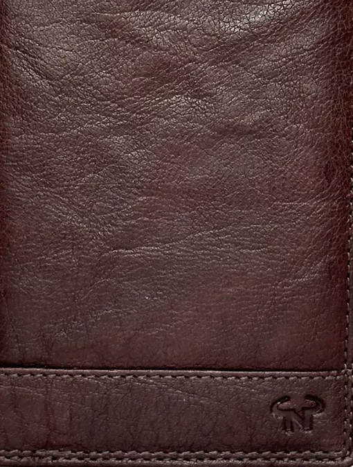 Δερμάτινο Ανδρικό Πορτοφόλι Calfnero C1920 Καφέ