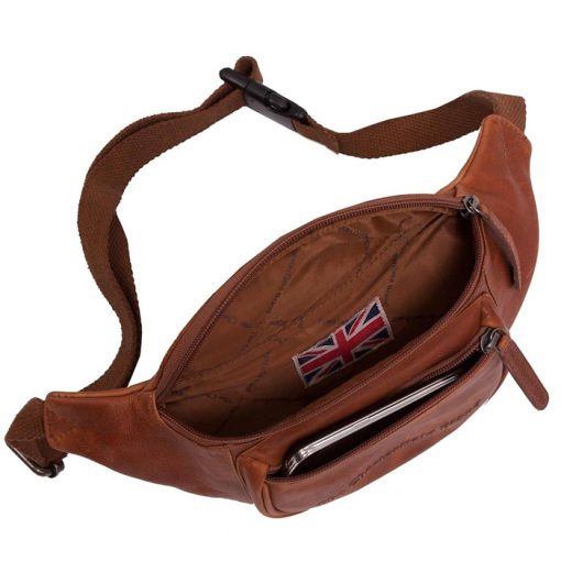 Τσαντάκι μέσης δέρμα Chesterfield C23.000231-Ταμπα
