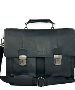 Επαγγελματική τσάντα δέρμα Μαύρη The Chesterfield Brand C40.107200