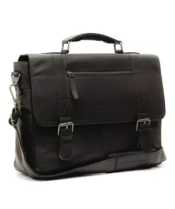Δερμάτινος χαρτοφύλακας Μαύρος The chesterfield Brand C40.109300
