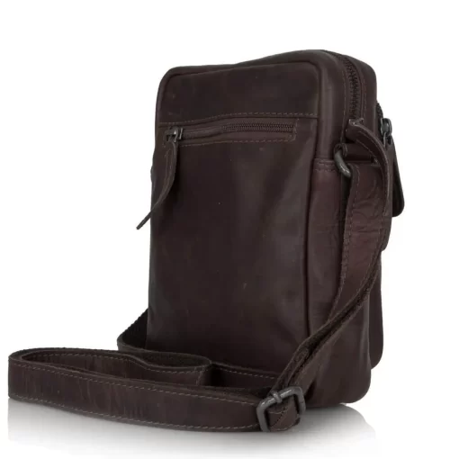 Τσάντα Ώμου Χιαστί Chesterfield Καφέ C48.071401