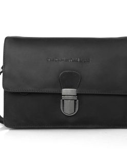 Δερμάτινο τσαντάκι ώμου/χειρός Μαύρο The Chesterfield brand C48.127000