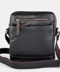 Τσάντα ώμου δέρμα Καφέ The Chesterfield Brand C48.129001