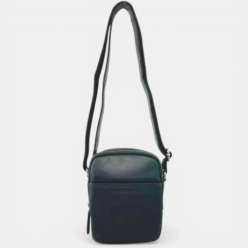 Ανδρική Τσάντα Ώμου Δέρμα Μαύρο Chesterfield C48.182700