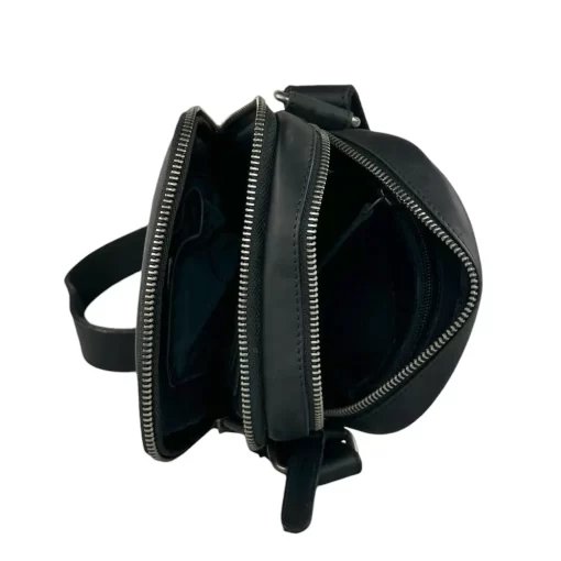 Ανδρική Τσάντα Ώμου Δέρμα Μαύρο Chesterfield C48.182700