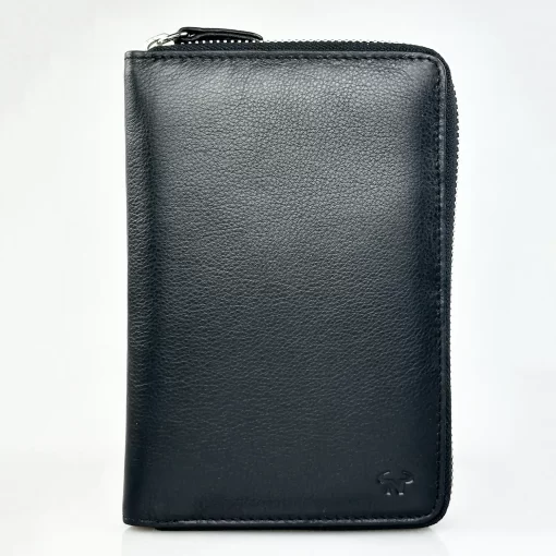 Δερμάτινο Ανδρικό Πορτοφόλι Calfnero C527609 Μαύρο