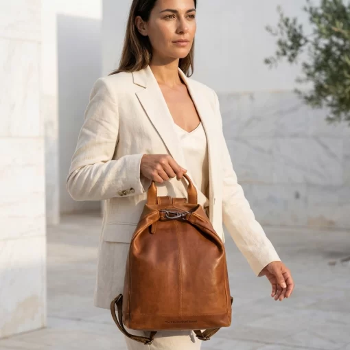 Δερμάτινο σακίδιο πλάτης Chesterfield Ταμπα C58.026131