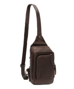 Δερμάτινο Τσαντάκι στήθους Καφέ The Chesterfield Brand C58.028401