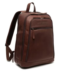 Chesterfield Δερμάτινο σακίδιο πλάτης Brown Detroit C58.031701