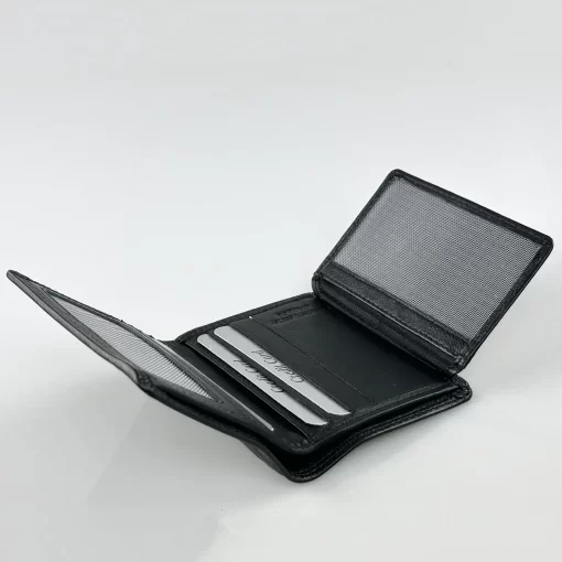 Δερμάτινο Ανδρικό Πορτοφόλι Calfnero C980 Μαύρο