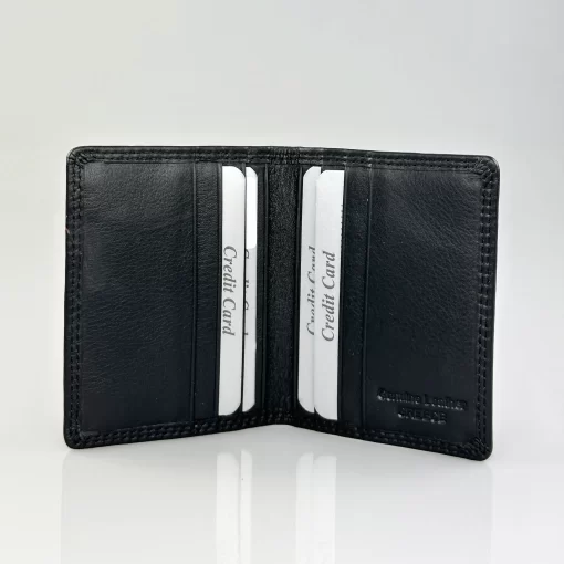 Δερμάτινη Καρτοθήκη Calfnero C994 Μαύρο