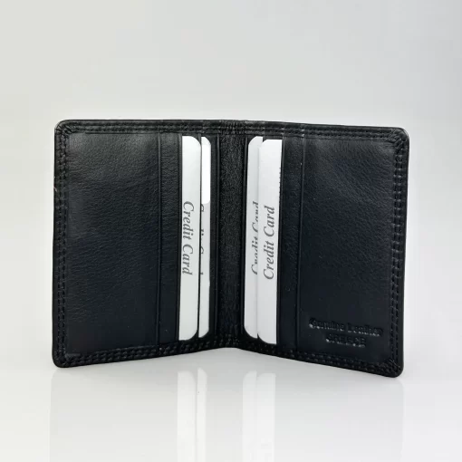 Δερμάτινη Καρτοθήκη Calfnero C994 Μαύρο