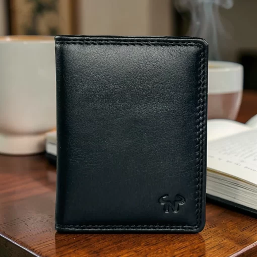 Δερμάτινη Καρτοθήκη Calfnero C994 Μαύρο