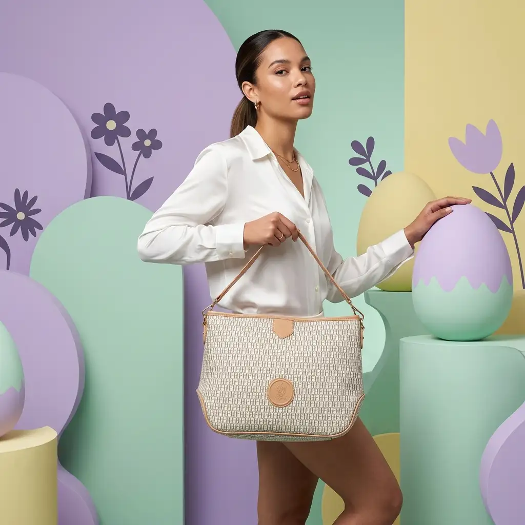 Γυναικεία τσάντα ώμου Fragola CA17 ροζ με λουρί