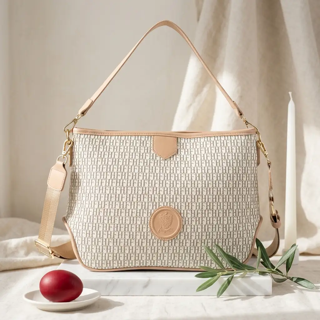 Γυναικεία τσάντα ώμου Fragola CA17 ροζ με λουρί