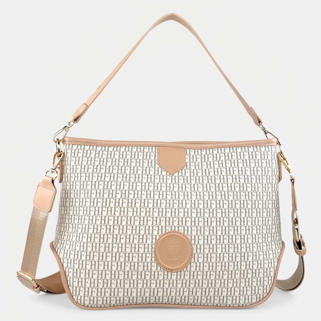 Γυναικεία τσάντα ώμου Fragola CA17 ροζ με λουρί