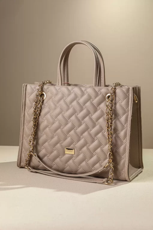 Γυναικεία Τσάντα Χειρός Fragola CA20 Μπεζ