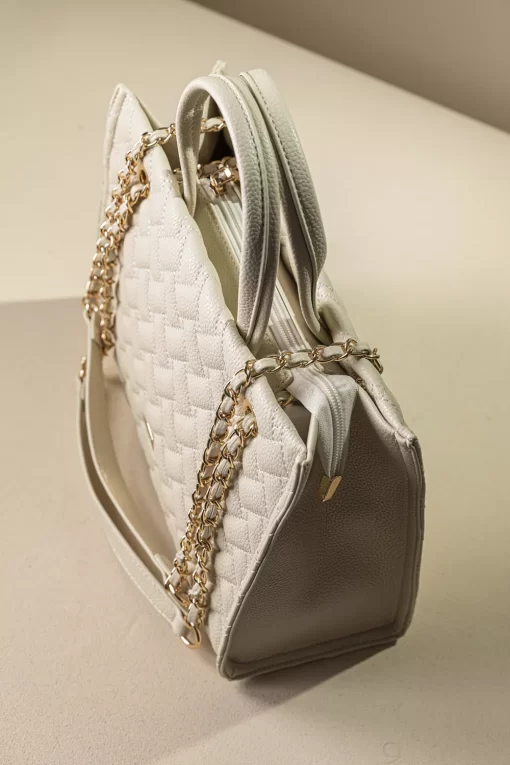 Γυναικεία Τσάντα Χειρός Fragola CA20 Εκρού