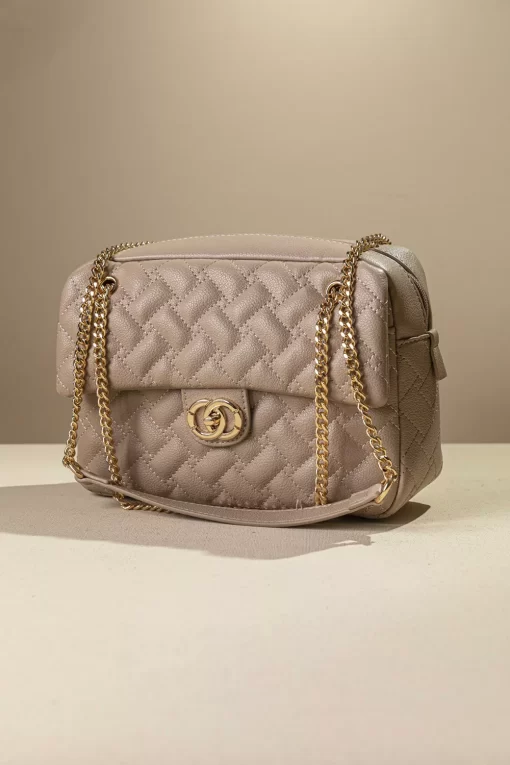 Γυναικεία Τσάντα Ώμου Fragola CA23 Μπεζ