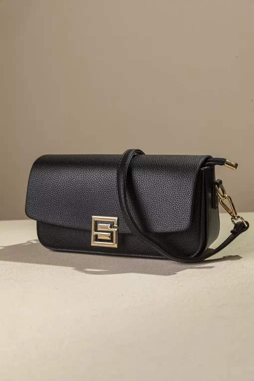 Γυναικεία Τσάντα Ώμου Fragola CD06 Μαύρο