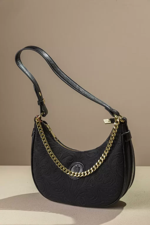 Γυναικεία Τσάντα Ώμου Fragola DA07 Μαύρο