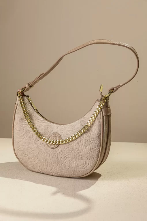 Γυναικεία Τσάντα Ώμου Fragola DA07 Μπεζ