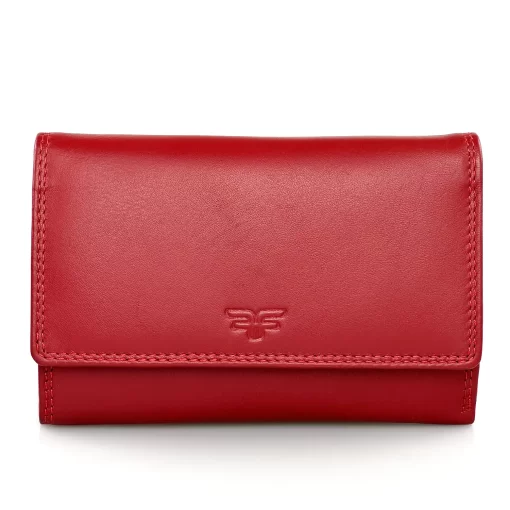 Γυναικείο Δερμάτινο Πορτοφόλι Forest F1412 Κόκκινο