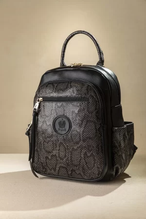 Fragola Γυναικείο Σακίδιο Πλάτης FE234-black-snake