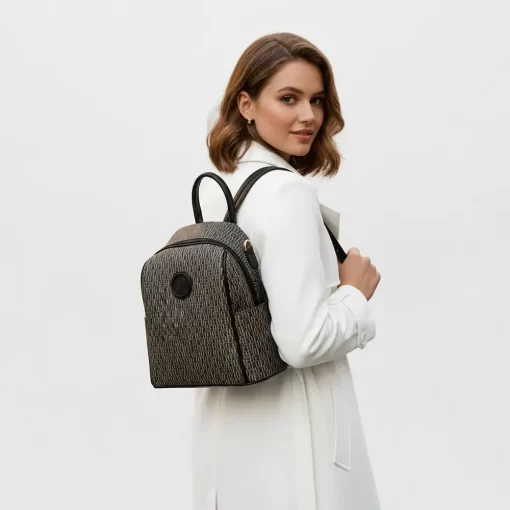 Fragola Γυναικείο Σακίδιο Πλάτης FE236-fh-black