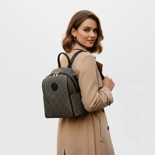 Fragola Γυναικείο Σακίδιο Πλάτης FE236-fh-black