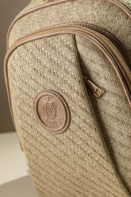 Ψάθινη Γυναικεία Τσάντα Πλάτης Fragola FE237 Εκρού