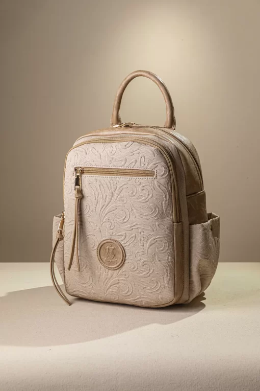 Γυναικεία Τσάντα Πλάτης Fragola FE245 Μπεζ