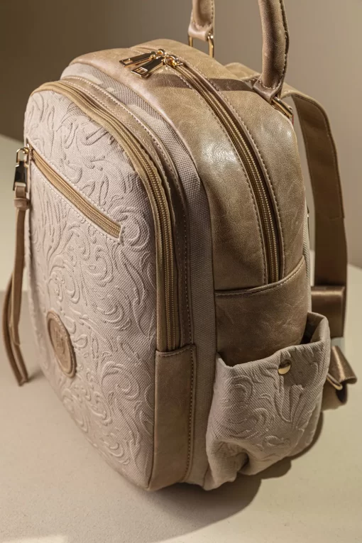 Γυναικεία Τσάντα Πλάτης Fragola FE245 Μπεζ