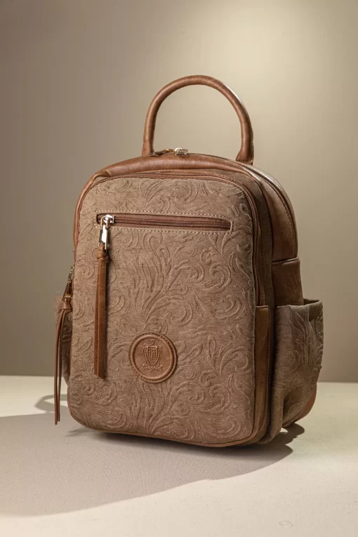 Γυναικεία Τσάντα Πλάτης Fragola FE245 Καφέ